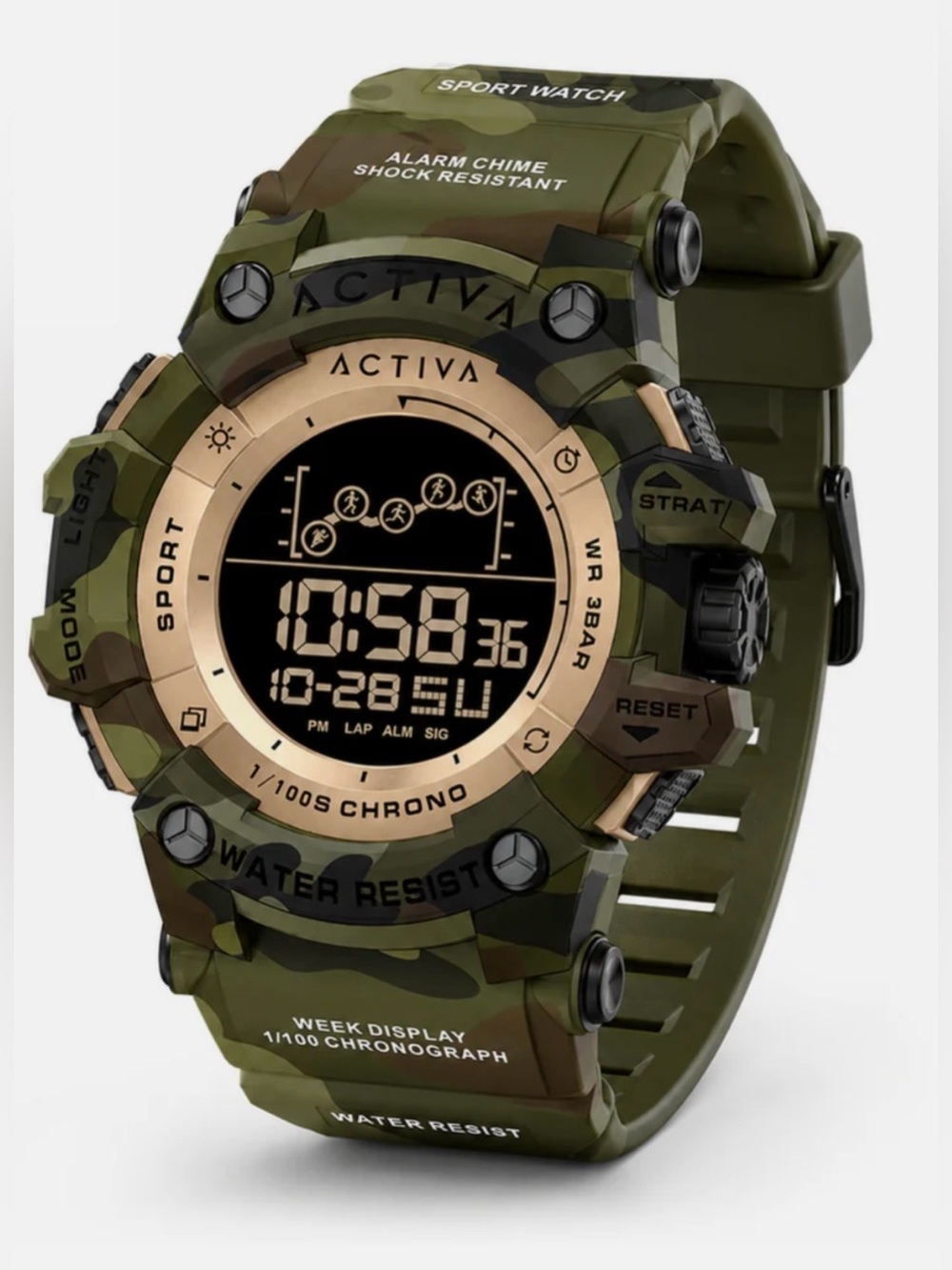 Invicta Activa Summit X Camo Digital Sport Watch -NWT NIB